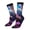 2 Black-1, variant on Beautiful Flower Blue Bird Print Adult Socks for Men & Women,Calf Socks, Ankle Socks,Boots Socks,Breathable Casual Sock,Unisex Crew Socks