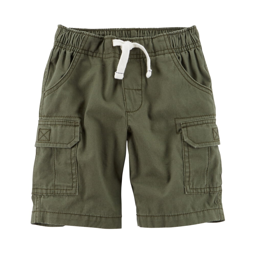 Carters Baby Clothing Outfit Boys Pull-On Cargo Shorts Olive Green -  