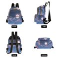 thumbnail image 2 of JIALIOU Mini Backpack Purse for Women Quilted Casual Daypack Small Travel Shoulder Bag, Sky with Clouds and Full Moon, 2 of 7