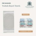 thumbnail image 2 of Casa Platino Hammam Beach Towels 6 Pack, Lightweight Quick Dry Cotton Oversized Beach Towels for Adults, Sand Free Travel Towels for Summer – Tropica, 2 of 8