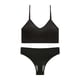 thumbnail image 5 of Conjunto de sujetador deportivo para mujer: sin costuras, sin aros, copa triangular, soporte ajustable, 5 of 7