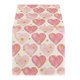 thumbnail image 3 of Camino de mesa para el Día de San Valentín, decoración para la mesa de la cocina o el comedor, ideal para fiestas en casa. Mantel rectangular con diseño de corazones, lavable., 3 of 7