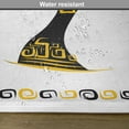 thumbnail image 6 of Ambesonne Afro Place Mats Set of 4, Female Head Portrait, Standard Size, Black Earth Yellow, 6 of 6