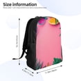 thumbnail image 4 of Fotbe Summer Fruits And Sunglasses Travel Laptop Backpack, Business Slim Sturdy Laptops Backpack, Water Resistant College School Computer Bag Gift for Men & Women Fits 15.6 Inch Notebook, 4 of 8