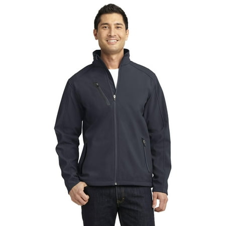 Port Authority J324 Welded Soft Shell Jacket - Battleship Grey - X-Small