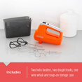 thumbnail image 4 of Spectrum Brands MX600TR Black & Decker Advanced Helix Performance Premium Hand Mixer, Orange, 4 of 5