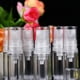 thumbnail image 4 of 12 piezas botella de spray vacía pulverizador de protector solar botella de niebla fina botella de bomba de prensa (5 ml transparente), 4 of 5