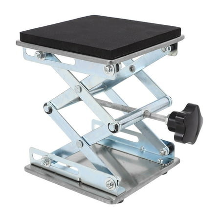 Homoyoyo Versatile Stainless Steel Laboratory Jack Stand Adjustable Lifting Platform