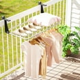 thumbnail image 4 of Gymax Portable Clothes Drying Rack w/Adjustable & Foldable Brackets Radiator Airer, 4 of 10