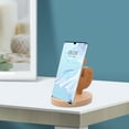 thumbnail image 5 of Supvox Phone Stand for Desk Wood Phone Tablet Holder 1Pc, 5 of 7