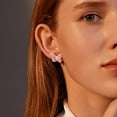 thumbnail image 5 of Xihbxyly Pendientes de Moda, Diseño Tridimensional Hueco, Tachuelas de Aleación Ligeras, Fáciles de Poner y Quitar, Perfectos para Looks Diarios, Gran Regalo para Mujeres, Precio Competitivo., 5 of 5