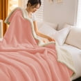thumbnail image 3 of InsCrazy Weighted Blanket, Extra Thick Flannel Fleece Summer Quilt Double Sided Cold Effect for Hot Sleepers for Couch Bed Sofa Bedroom, 3 of 7