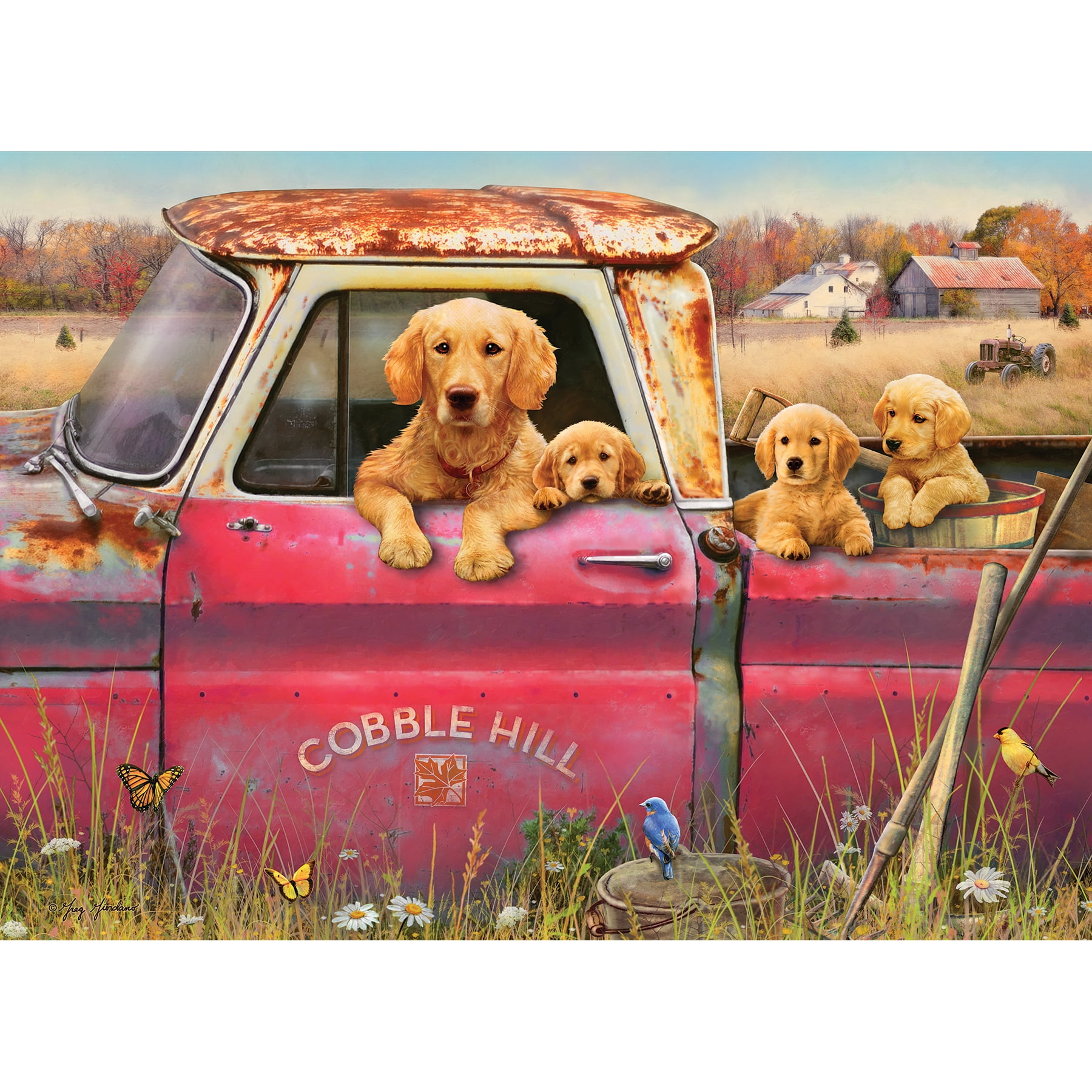 Cobble Hill puzzle; Two for the Road; 1,000 pieces New Factory Sealed