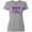 Athletic Heather, variant on Inktastic Tougher than Cystic Fibrosis Women's T-Shirt