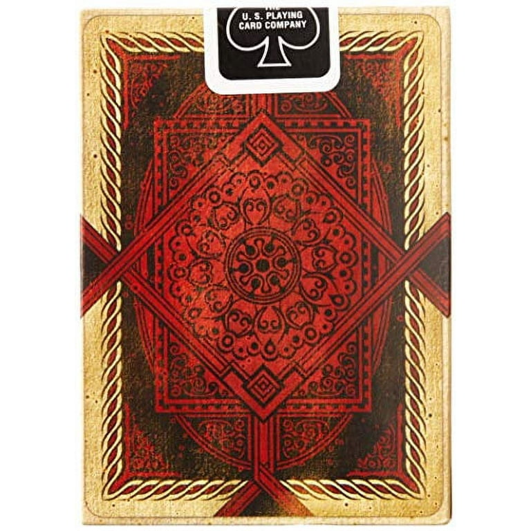 REGULAR PLAYING CARD 赤黒 Fournier 1040828 Bicycle Vintage, Black & Red - Walmart.com
