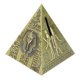 thumbnail image 3 of Egyptian Pyramid Model Green Bronze Large Retro Classic Exquisite Decorative Handicraft Ornament, 3 of 5