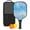 Black, variant on Pickleball Paddles Set Of 1, Fiberglass Surface, Ice Crystal Print, 1 Paddle, 2 Balls & Bag