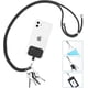 thumbnail image 3 of Cordón para teléfono - Negro (teléfono no incluido), Correa ajustable universal para teléfono, Cordón para teléfono para correa de cuello, Correa de mensajero, Compatible con la mayoría de, 3 of 5