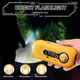 thumbnail image 3 of Emergency Radio with Solar and Crank 2000mAh Portable AM/FM Radio /blue, 3 of 4