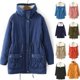 thumbnail image 5 of Women Winter Thick Outwear Long Jacket Cotton Pad Warm Parka Casual Winter Coat, 5 of 8