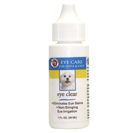 Pet Vision Eye Drops - Miracle Care 424291 Eye Clear Drops, 1 oz