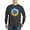 Charcoal, variant on CafePress - Pray For Ukraine Blue And Yellow Sunflower Long Sl - Long Sleeve Dark T-Shirt