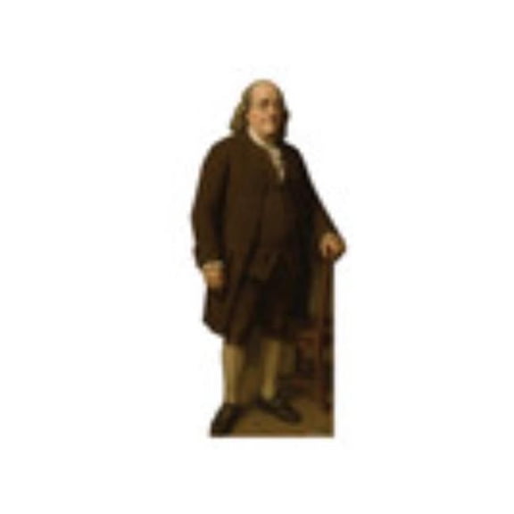 Advanced Graphics 5619 Benjamin Franklin Cardboard Cutout - Life Size