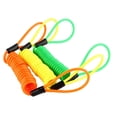 thumbnail image 1 of Alarm Disc Lock Security Reminder Cable Motorcycle Scooter Bike Motorbike Anti Thief Safe, 1 of 5