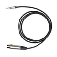 thumbnail image 1 of Línea De Sonido, Xlr Femenino A 3.5 Mm Cable Adaptador Masculino 24k Dorado Dorado Con Blindaje Para Teclados, 1 of 7