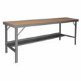 thumbnail image 4 of Durham WBF-TH-3072-95 72 x 30 in. 14 Gauge Ergonomic Folding Leg Work Bench with Tempered Hard Board Over Steel Top, 4 of 6