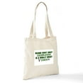 thumbnail image 6 of CafePress - Great Cheer Coach Green Zeb Tote Bag - Unisex Canvas Tote Bag, Beige, 1-Piece, 6 of 6