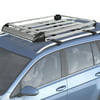 "Best Choice Products 50""x38"" Aluminum Car Roof Cargo Carrier Luggage Rack Top Basket W/ Roof Bars"