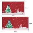thumbnail image 5 of Red Snowman Printed Door Mat, Indoor Washable Non-Slip Area Rug Durable Doormat, 5 of 8