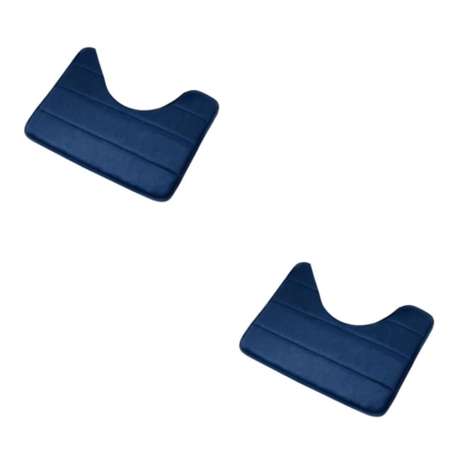 Ounissouiy Alfombrilla de baño de ajuste universal: fácil de limpiar, resistente a las manchas, antiobstrucciones, modernas alfombrillas de Type4 NO4