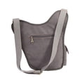 thumbnail image 5 of Bolso bandolera de hombro de lona vintage KAUKKO SG255-Gray, 5 of 5