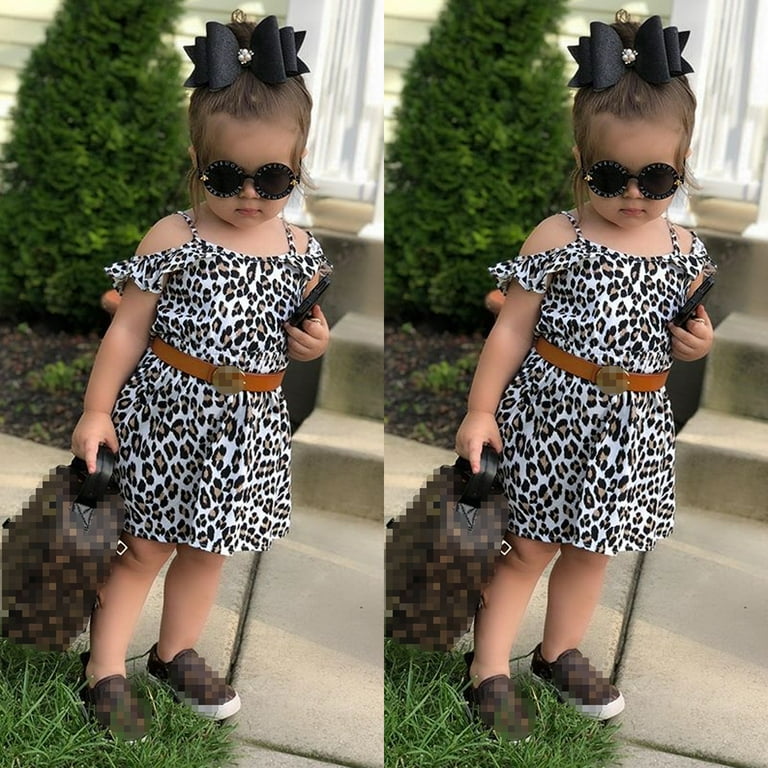 Cute Baby Girl Cheetah Clothes