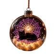 thumbnail image 3 of Halloween Clear Ball Ornament,Halloween Clear for Hanging Decorations Glow Party Indoor Outdoor, Spooky Tree Decoration for Halloween Christmas Party Home Decor 10cm, 3 of 3