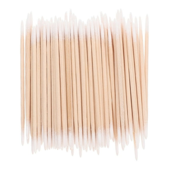 MUSEYA Cotton Swabs Long Double Pointed Cotton Swabs Pieces Bag for Women
