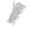 thumbnail image 3 of QSTDGVPW 20 Pieces Acrylic Bead Drops Flower Branches for DIY Crafts Gifts Ornament 10 White, 3 of 9