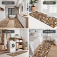 thumbnail image 5 of Pioneer Flower Floral Print Pattern Kitchen Rugs Sets Of 3,Kitchen Runner Rugs Non Skid Washable,Decorative Kitchen Floor Mats for Kitchen,Sink,Laundry,17X30 Inch + 17X47 Inch + 17X59 Inch, 5 of 6
