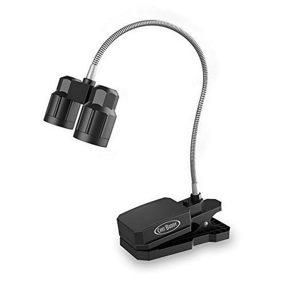 Grill Light - Magnetic Clamp LED Light with Flexible Gooseneck Arm for Grills, Smokers, or Griddles - Grilling Gifts for Men or Women by Chef Buddy