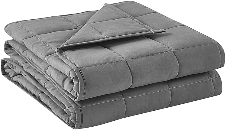 47x70'' Weighted Blanket 15/20/25lbs Insomnia Heavy Sensory 100% cotton 
