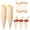 Glossy Gold, variant on 200 Pcs Disposable Wood Charcuterie Cones 5 Inch Wooden Food Ice Cream Cone Pearl Cocktail Picks Fancy Bamboo Toothpicks for Appetizers Holder Drinks Wedding Birthday Party(Gold)