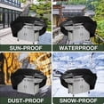 thumbnail image 4 of 190T Barbecue Stove Cover Garden Courtyard Rainproof And Dustproof Square Cover, 4 of 9