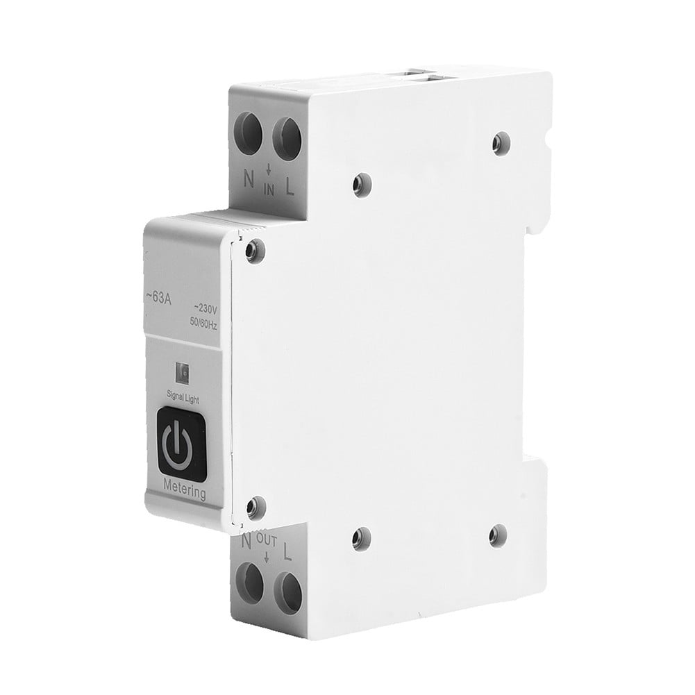 For Tuya For Zigbee Circuit Breaker For Din Rail Control Switch With Metering