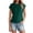 T Shirts for Women Green, variant on FASHOFT Short Cap Sleeve Shirts for Women Soft Basic Round Neck T-Shirt Spring Summer Casual Tees Green L