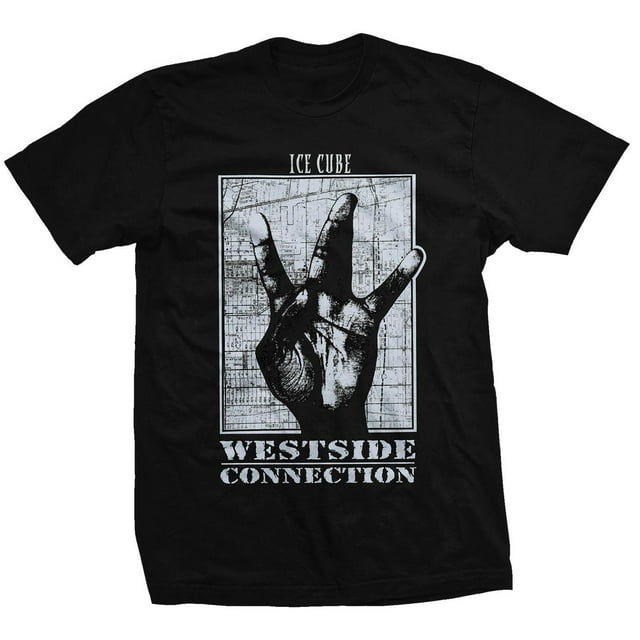 Ice Cube T-Shirt en Coton Connexion Westside pour Adulte