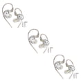 thumbnail image 4 of Matsuzay Auriculares ZX3 con cable, portátiles, dinámicos, de 360 grados, en la oreja, para transmisión en vivo, para correr, Tipo 3 con Tipo 3 con micrófono 3Conjunto, 4 of 6
