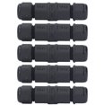 thumbnail image 2 of Conectores eléctricos para exteriores, 5 piezas, conector de caja de conexiones impermeable IP68, conector de cable eléctrico impermeable, construcción robusta, 2 of 9