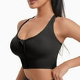 thumbnail image 4 of Mepaouo Sports Bras for Women Zipper Front Closure Workout Bra Criss Cross Crop Tank Tops Yoga Camisole, 4 of 9
